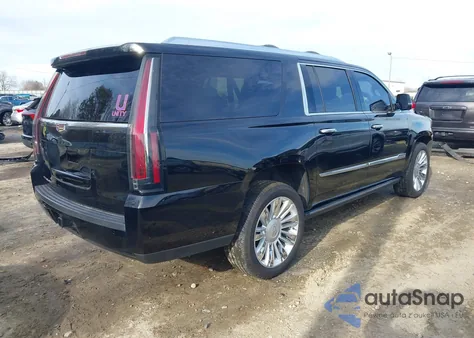 2016 Cadillac Escalade Esv Platinum из США, поврежденный, VIN 1GYS4KKJ7GR139041